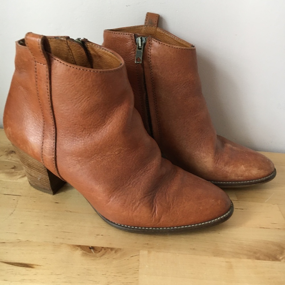 Madewell Billie Boot, Brown, 7.5